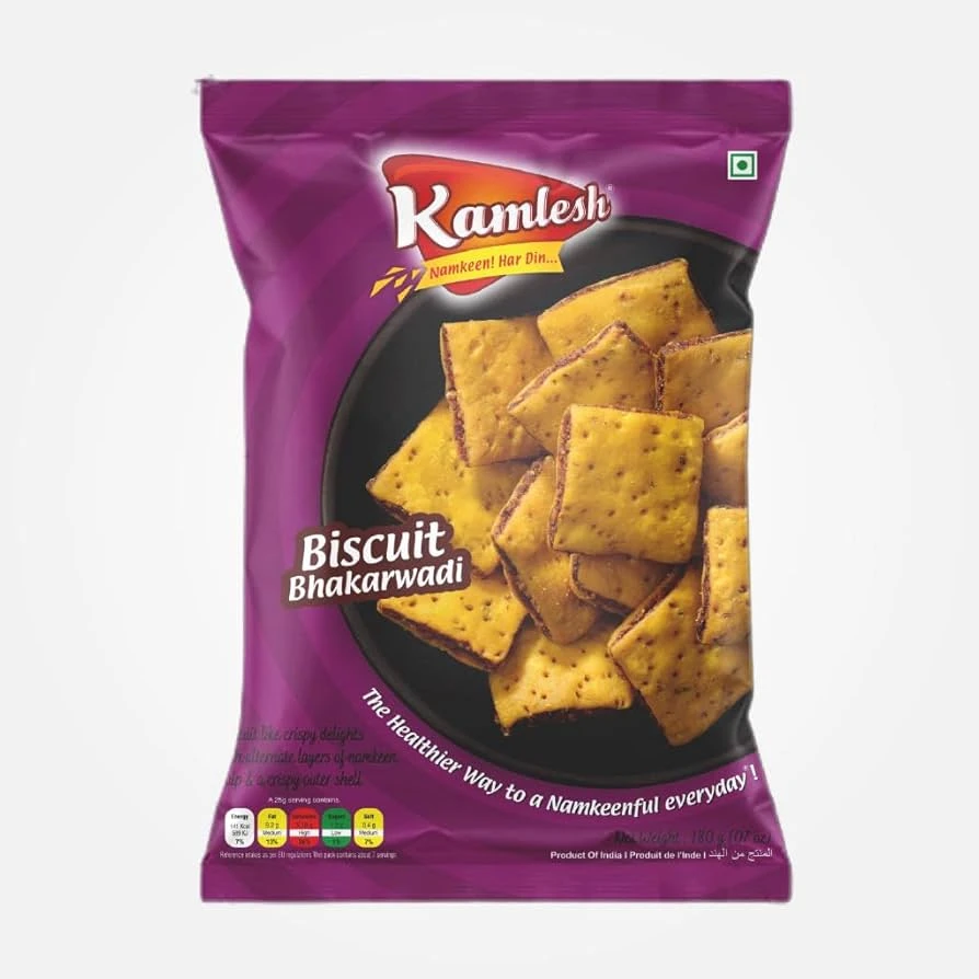 Kamlesh Biscuit Bhakharawadi 180 GM