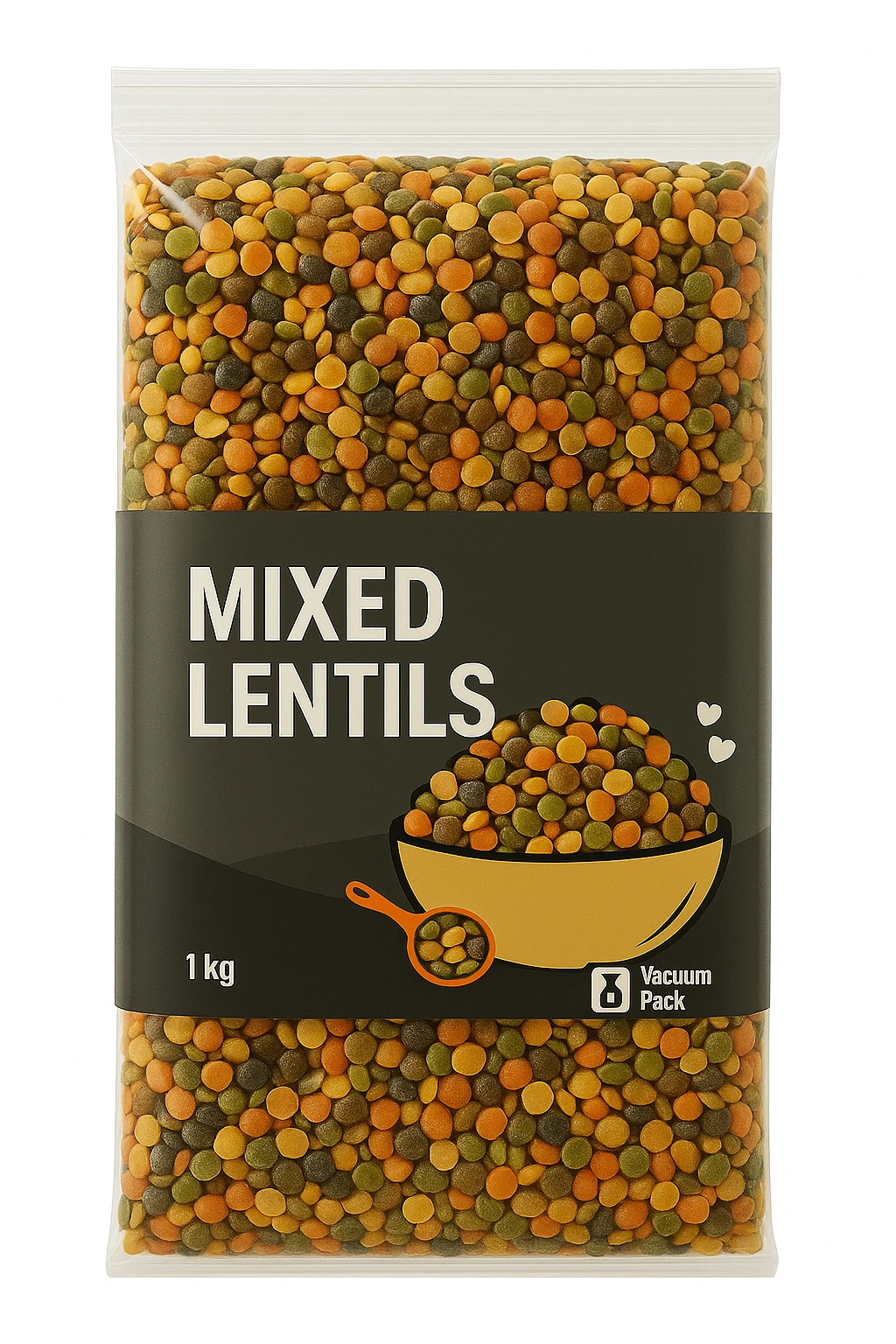 Param Mixed Lentils 500 G