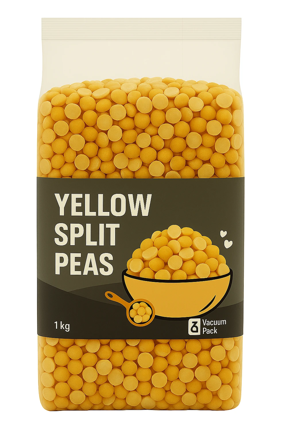 Param Yellow Split Peas 500 G