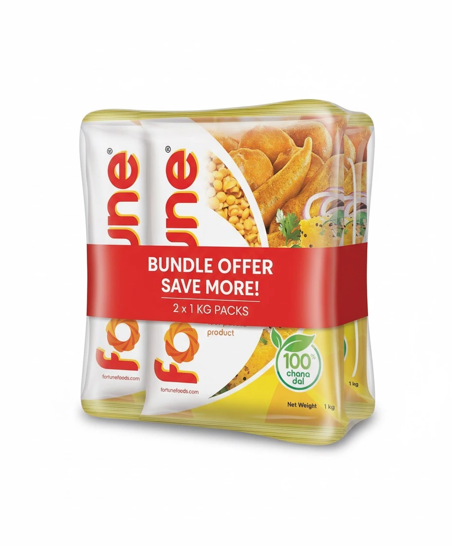 Fortune Gram Flour 1 KG x 2