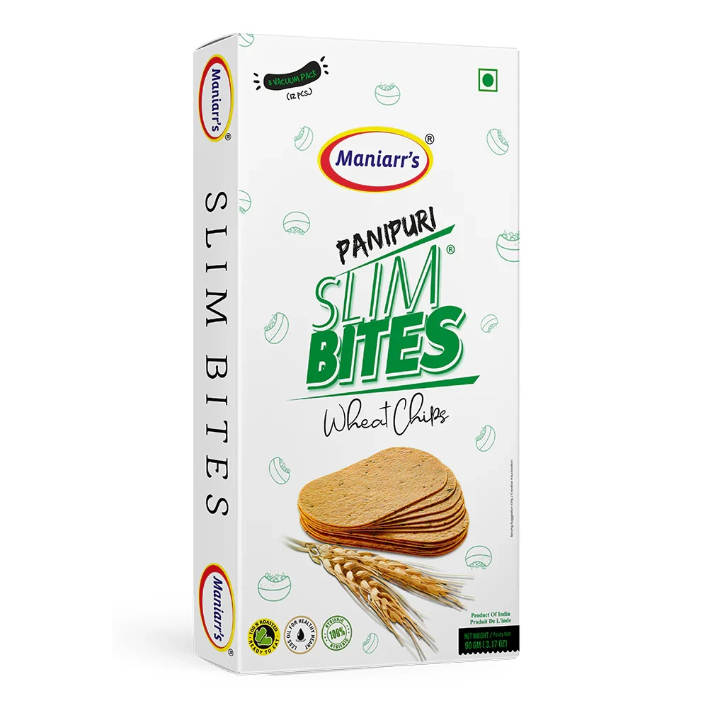 Maniyar's Wheat Chips Panipuri 90 Gm